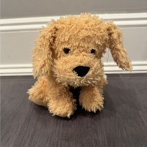Warmies Cuddly Tan Golden Retriever Lab Goldendoodle Stuffed Weighted Dog Toy